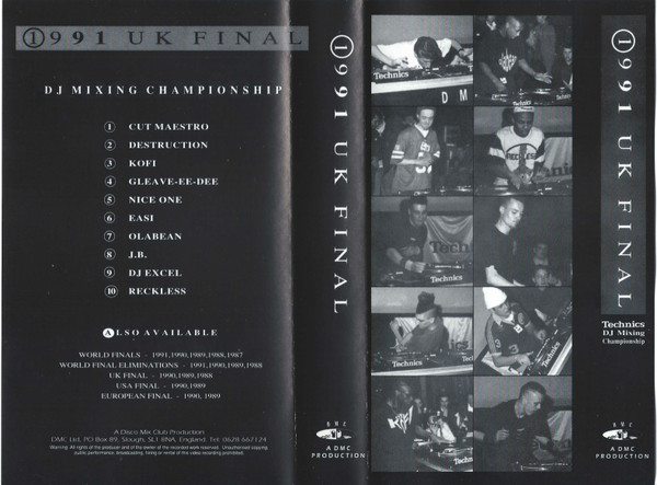 1991 UK Final Technics DJ Mixing Championship