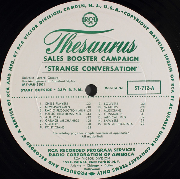 Sales Booster Campaign: "Strange Conversation"