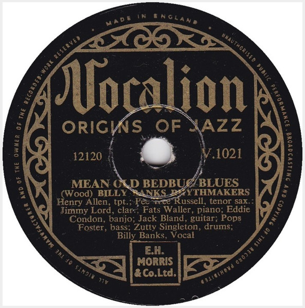 Mean Old Bedbug Blues / Yellow Dog Blues