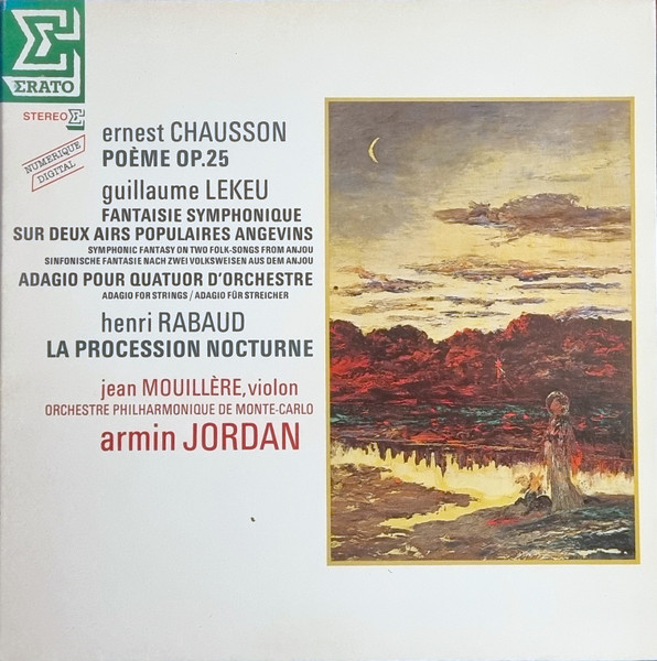 La Procession Nocturne, Op. 6 / Fantaisie Symphonique / Adagio Pour Quatuor D'Orchestre, Op. 3 / Poème Op. 25 