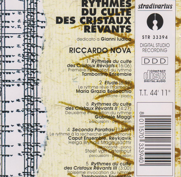 Rythmes Du Culte Des Cristaux Rêvants 