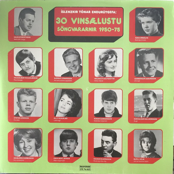 30 Vinsælustu Söngvararnir 1950-75