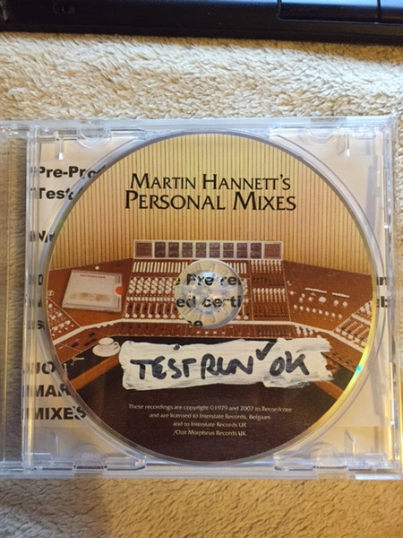 Martin Hannett's Personal Mixes