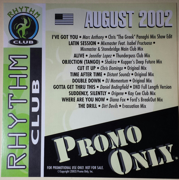 Promo Only Rhythm Club: August 02