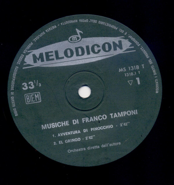 Musiche Di Franco Tamponi / Musiche Di Lino Castiglione