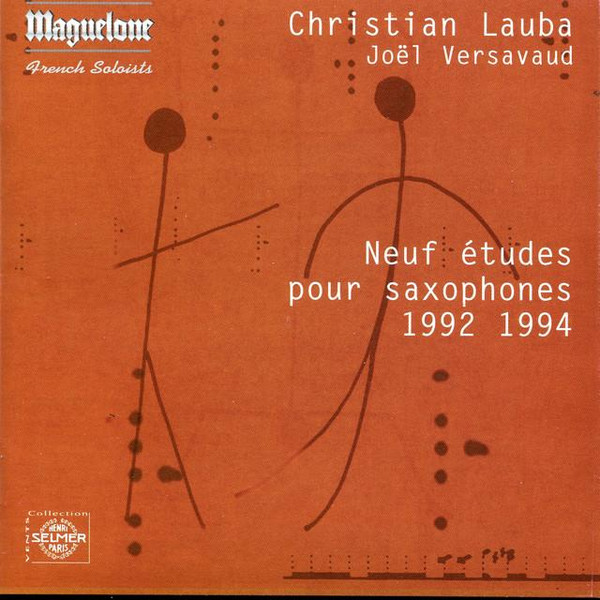 Neuf Études Pour Saxophones 1992 - 1994