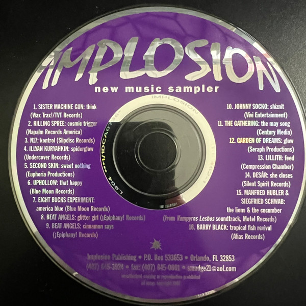 Implosion New Music Sampler
