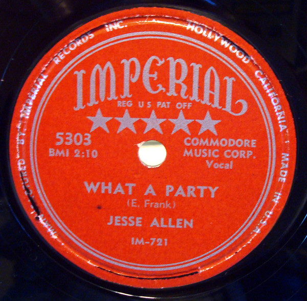 What A Party / The Things I'm Gonna Do