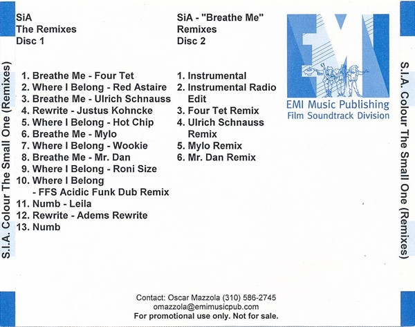 Colour The Small One (Remixes)