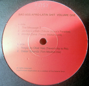 Bad Ass Afro-Latin Shit Volume One