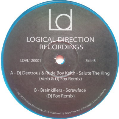 Salute The King (Verb & DJ Fox Remix) / Screwface (DJ Fox Remix)