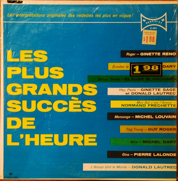 Les Plus Grands Succès De L'Heure