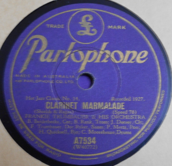 Clarinet Marmalade / Take Your Tomorrows