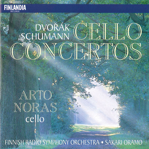 Schumann, Dvorak Cello Concertos - Arto Noras