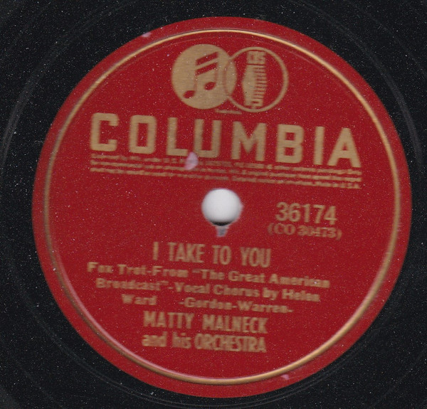 I Take To You / Green Eyes