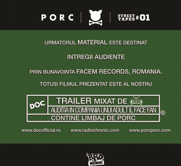 Trailer (Porc Street Tapes #1)
