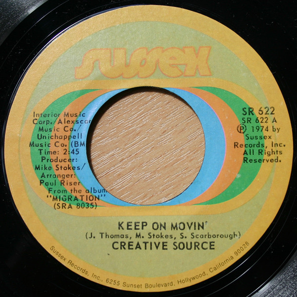 Keep On Movin' / I Just Can't See Myself Without You