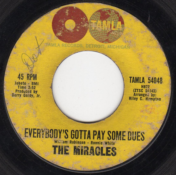Everybody's Gotta Pay Some Dues / I Can't Believe