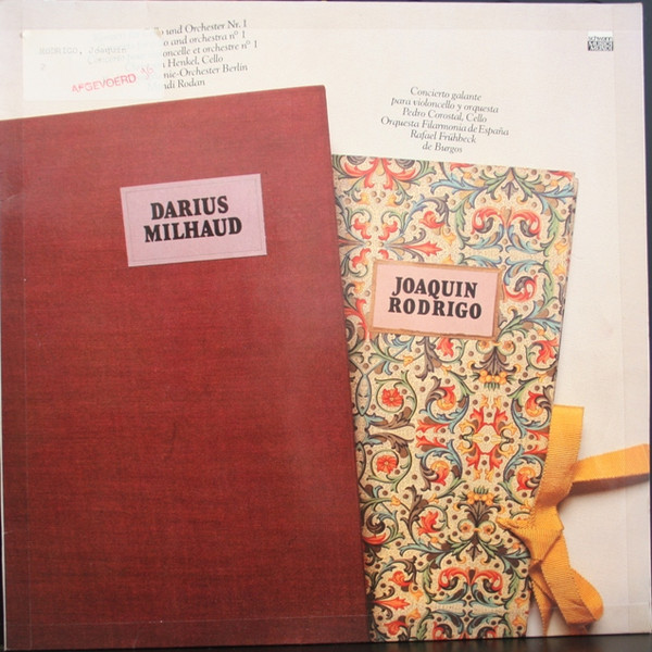 Cellokonzerte, Milhaud / Rodrigo