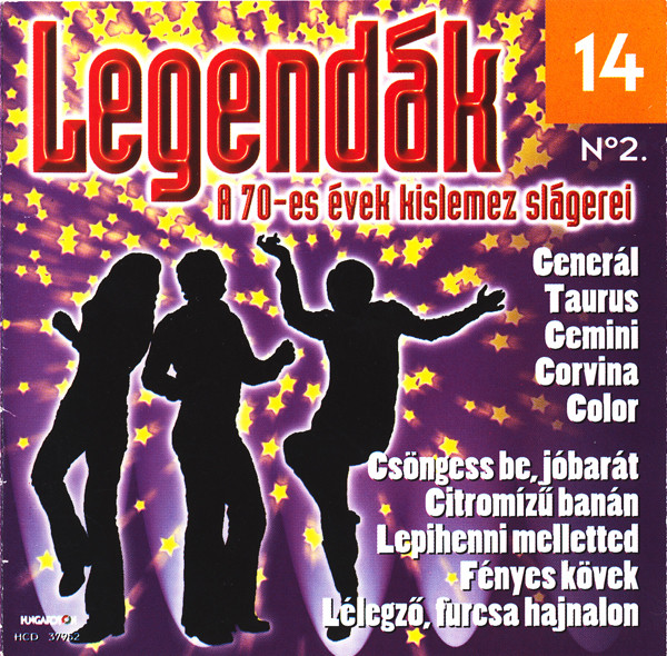 Legendák 14 - A 70-es Évek Kislemez Slágerei Nº2.