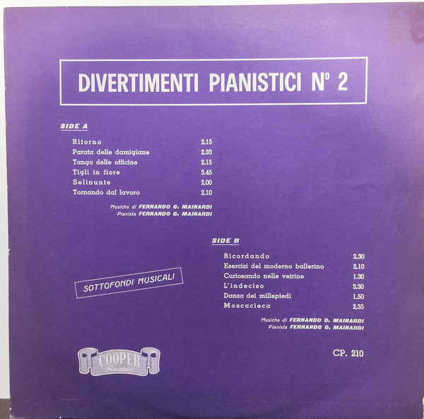 Divertimenti Pianistici N˚ 2