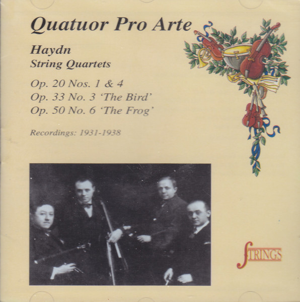 String Quartets - Recordings: 1931-1938