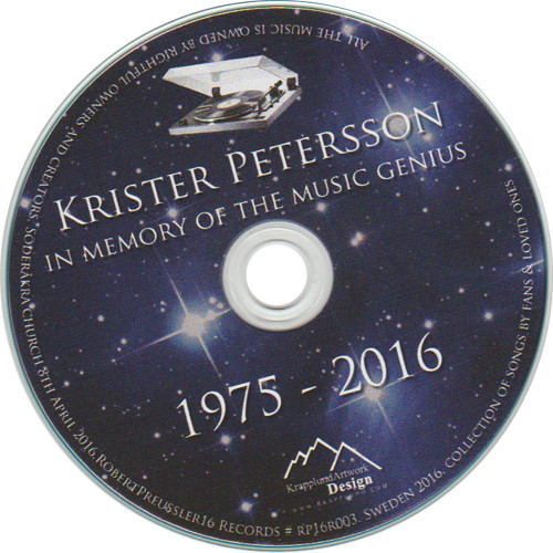 In Memory Of The Music Genius 1975-2016