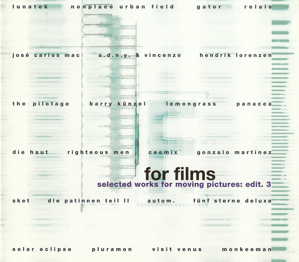 For Films - Selected Works For Moving Pictures: Edit. 3