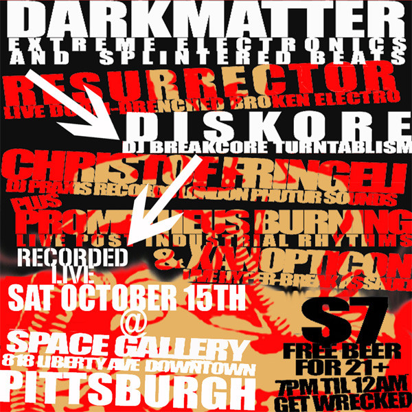 Recorded Live @ Space Gallery - Pittsburgh 10-15-05