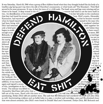 Defend Hamilton Eat Shit