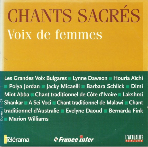 Chants Sacrés - Voix De Femmes