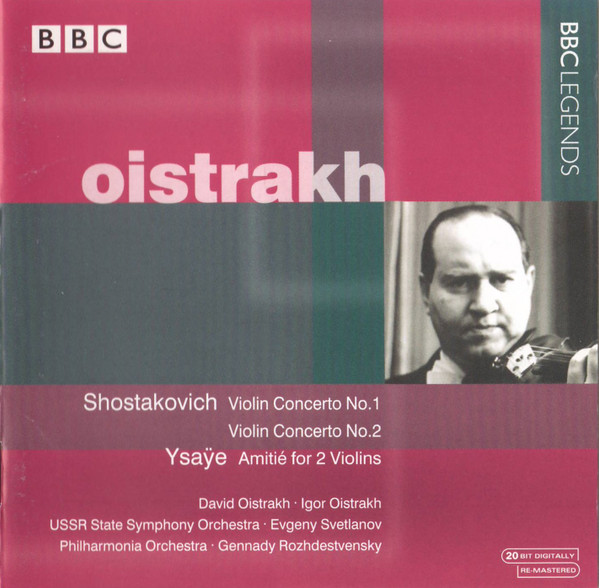 Violin Concerto No.1 / Violin Concerto No.2 / Amitié For 2 Violins
