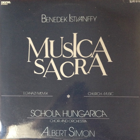 Musica Sacra (Egyházi Művek - Church Music)