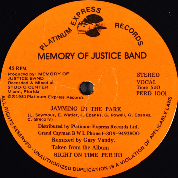Jamming In The Park
