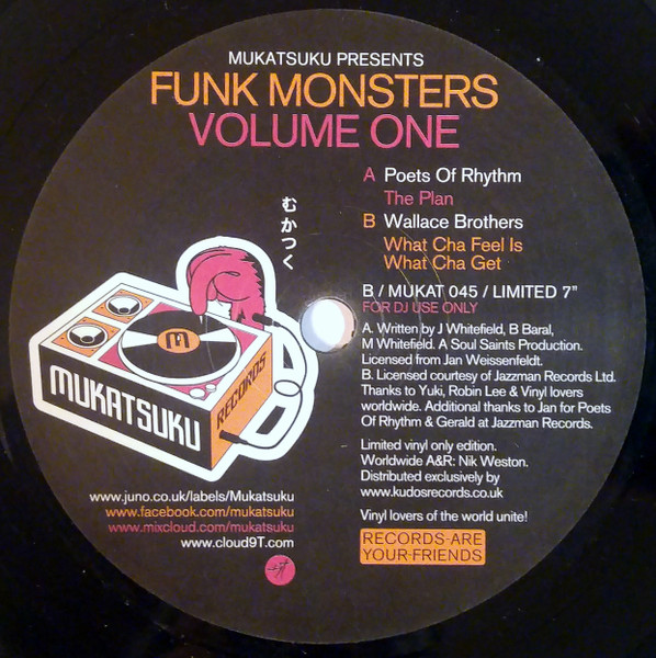 Funk Monsters Volume One 