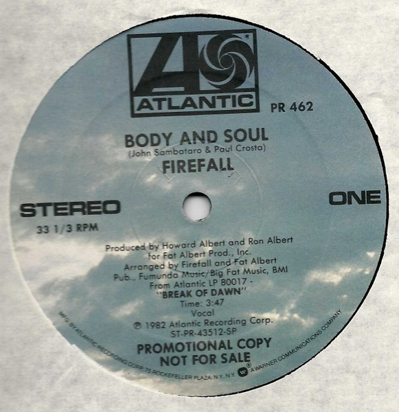 Body And Soul / Break Of Dawn