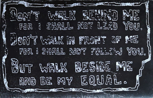And Be My Equal