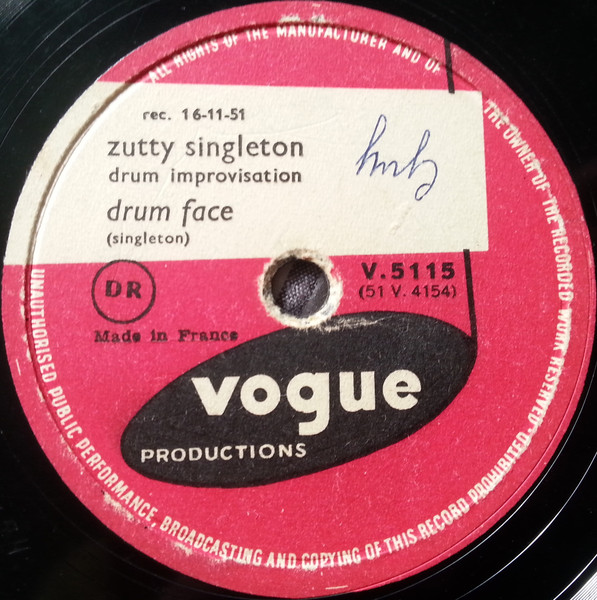 Drum Face / Blues Des Années 20