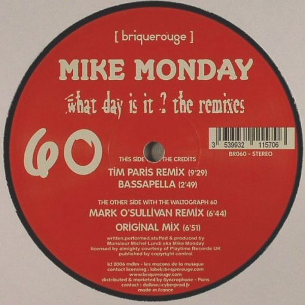 What Day Is It ? The Remixes