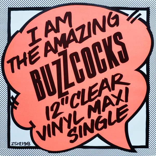 I Am The Amazing Buzzcocks 12" Clear Vinyl Maxi Single