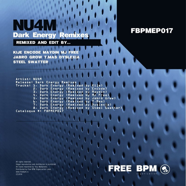 Dark Energy Remixes EP