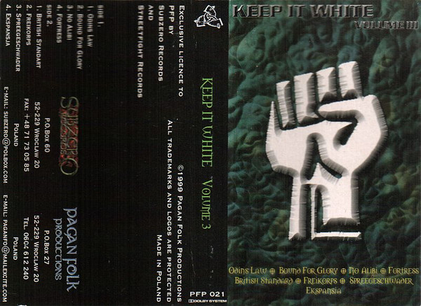Keep It White Volume III