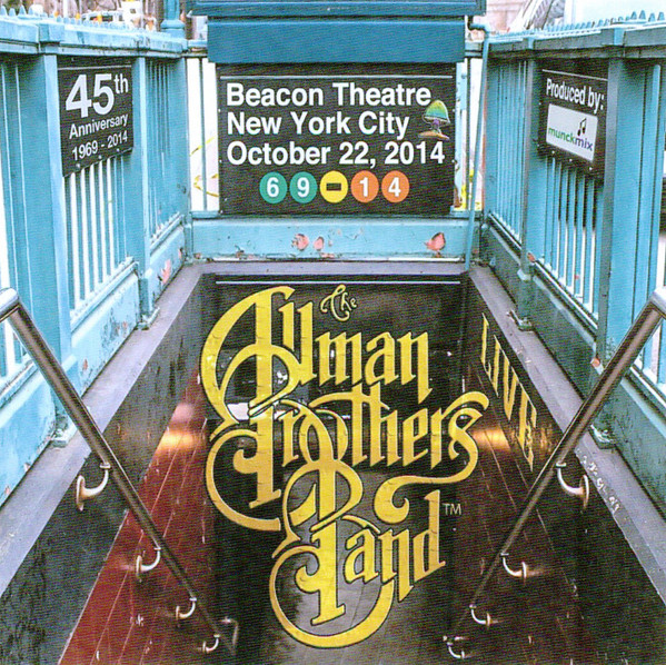 Beacon Theatre, New York City, October 22, 2014