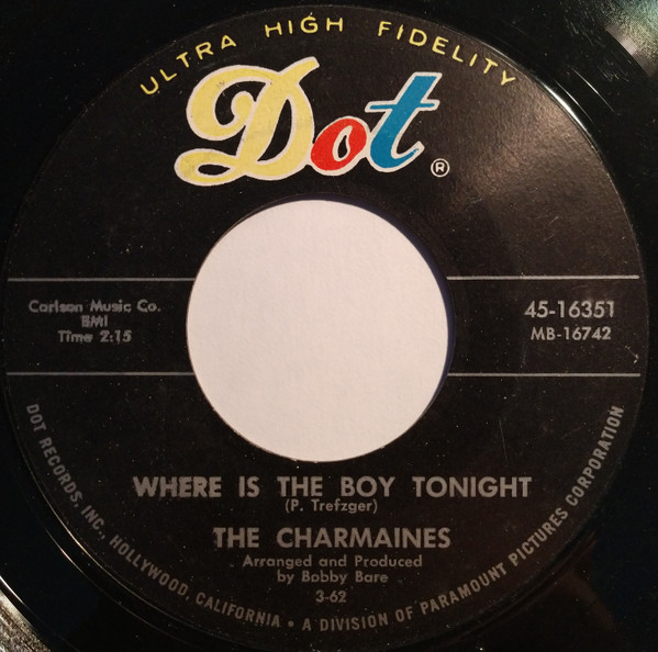 Where Is The Boy Tonight / On The Wagon