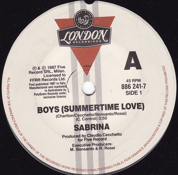 Boys (Summertime Love)