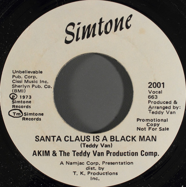 Santa Claus Is A Black Man