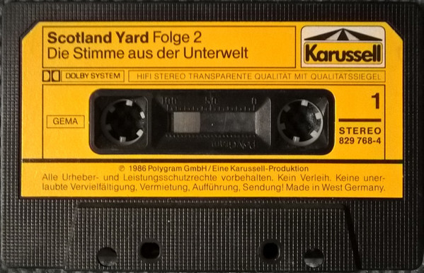 Scotland Yard 2 - Die Stimme Aus Der Unterwelt