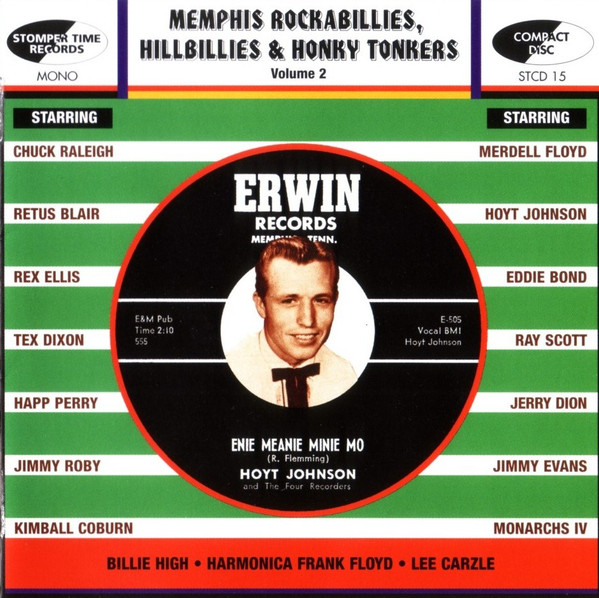 Memphis Rockabillies, Hillbillies & Honky Tonkers Volume 2: The Erwin Records Story