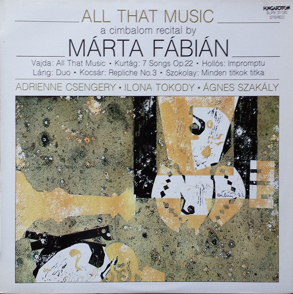 All That Music A Cimbalom Recital By Márta Fábián