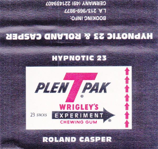 Plen T Pak Wrigley's Experiment Chewing Gum